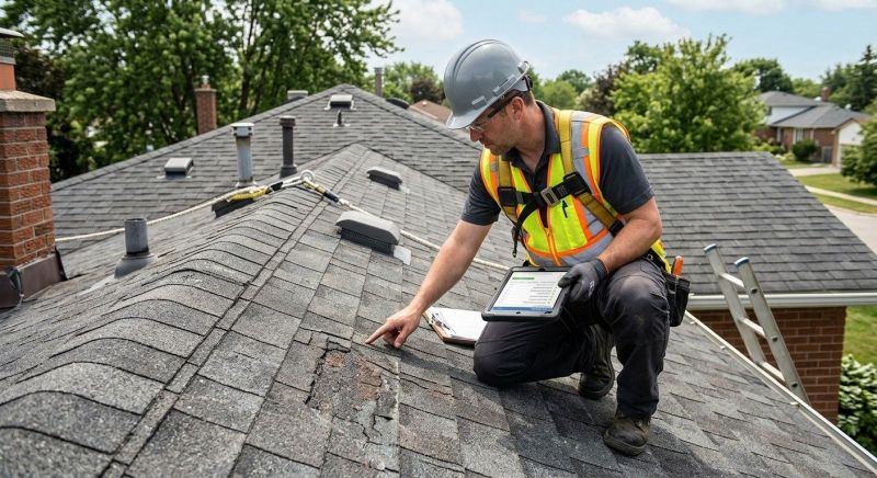 Roof Damage Inspection in Hanover, MD
