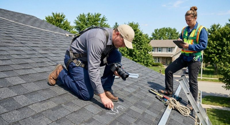Roof Damage Inspection in Hyattsville, MD