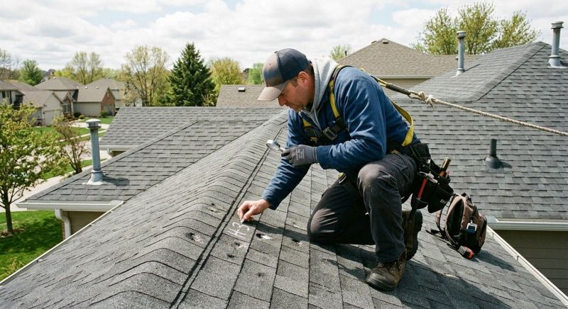 Roof Damage Inspection in Linthicum Heights, MD