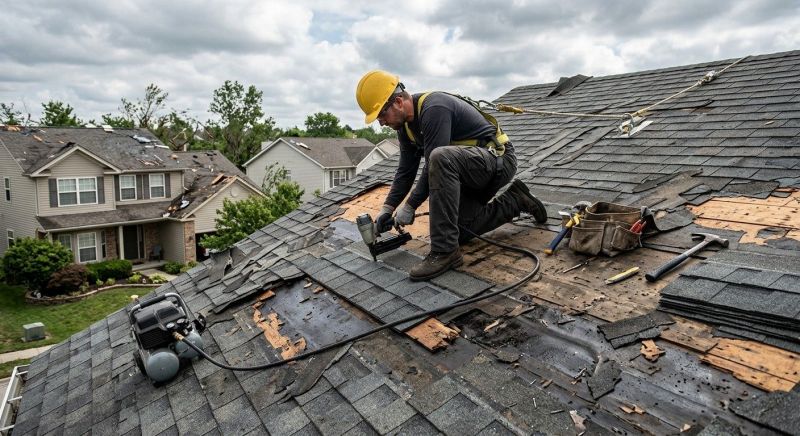 Roof Damage Repair in Baltimore County, MD