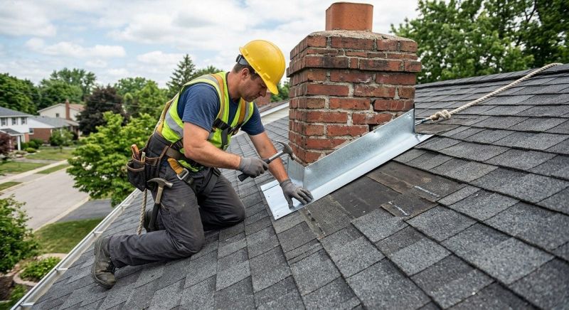 Roof Flashing Installation in Carroll County, MD