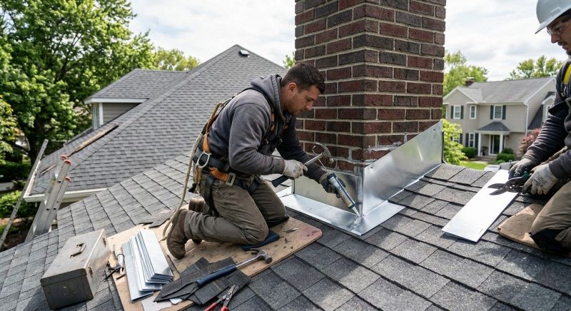 Roof Flashing Installation in Frederick County, MD