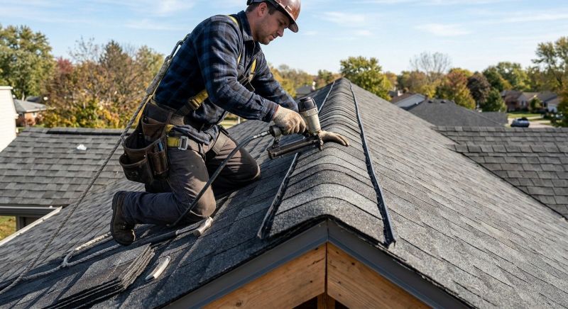 Roof Ridge Repair in Sykesville, MD