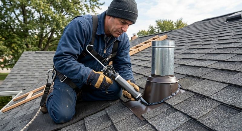 Roof Vent Flashing Repair in Sykesville, MD