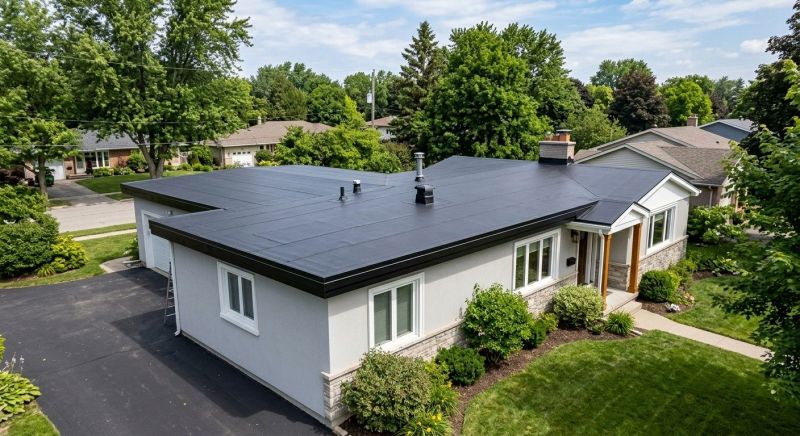 Rubber Roof Installation in Sykesville, MD