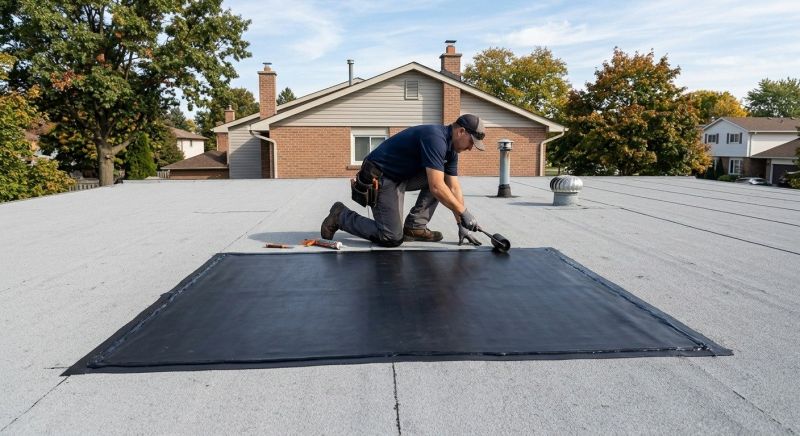 Rubber Roof Repair in Baltimore County, MD