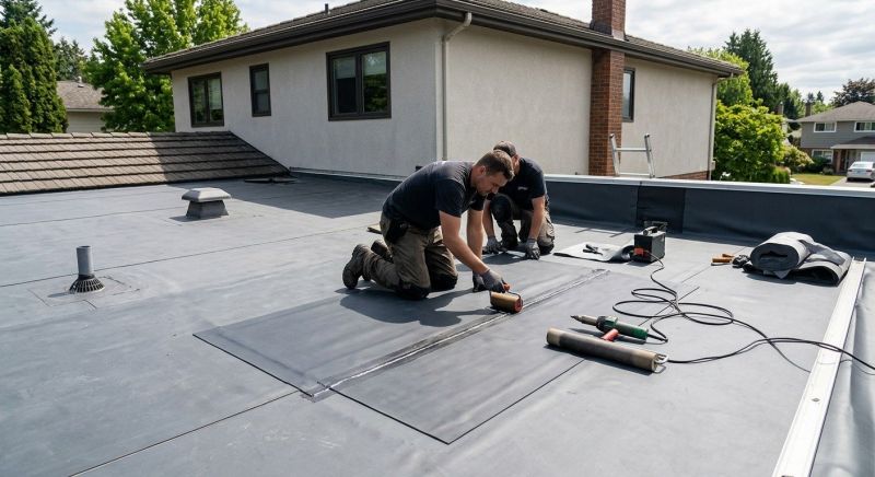 Rubber Roof Repair in College Park, MD