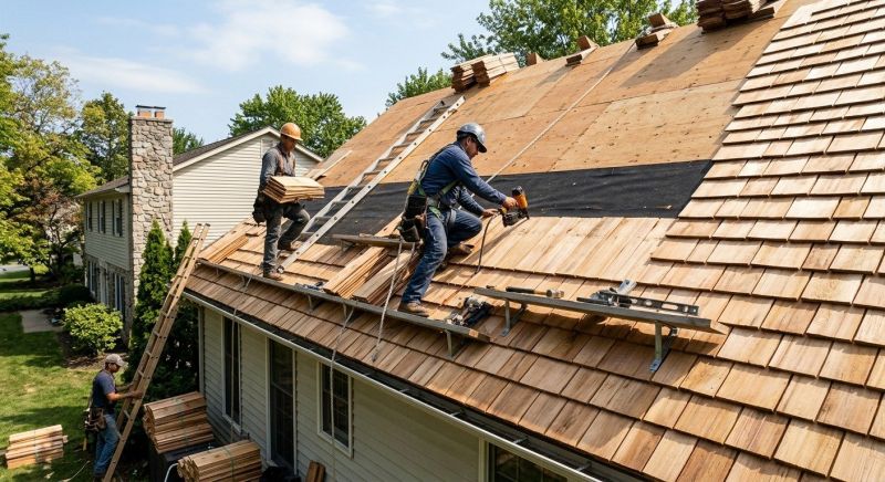 Shake Roof Replacement in Greenbelt, MD