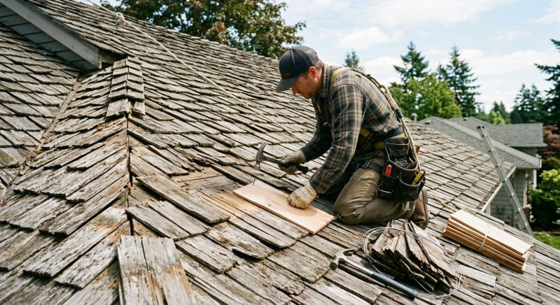 Shake Shingle Repair in Boyds, MD