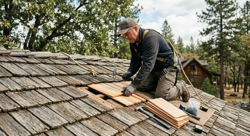 Shake Shingle Repair in Damascus, MD