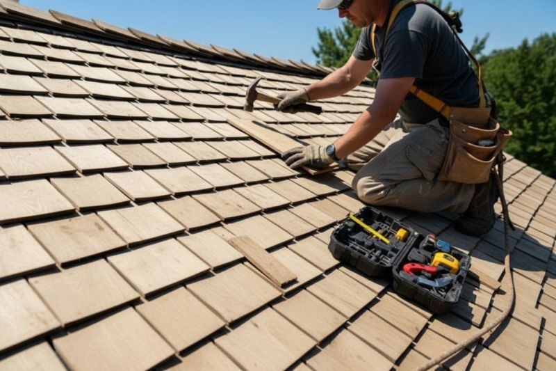 Shake Shingle Repair in Frederick County, MD