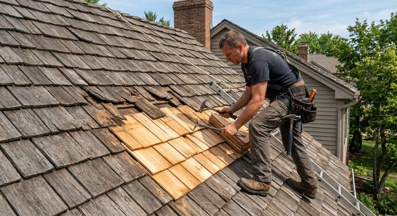 Shake Shingle Repair in Parkville, MD