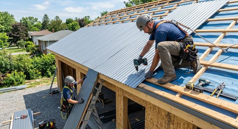 Sheet Roofing Installation in Mount Airy, MD