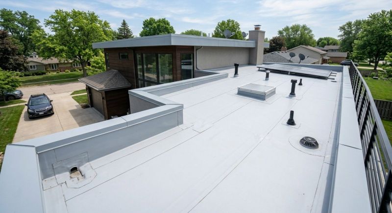 Single Ply Roof Replacement in Highland, MD