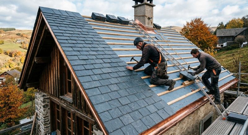 Slate Roof Installation in Frederick, MD