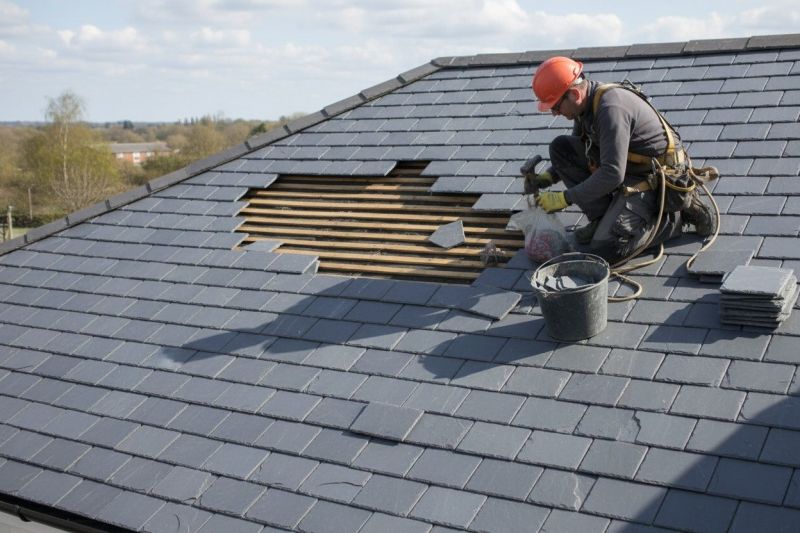 Slate Roof Leak Repair in Sykesville, MD