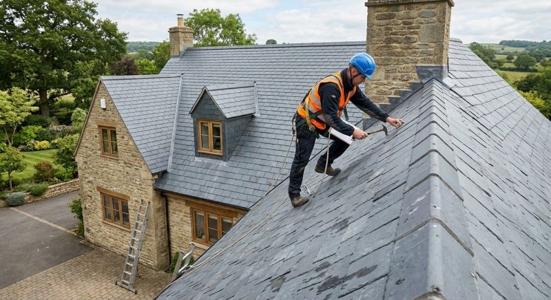 Slate Roof Repair in Marriottsville, MD