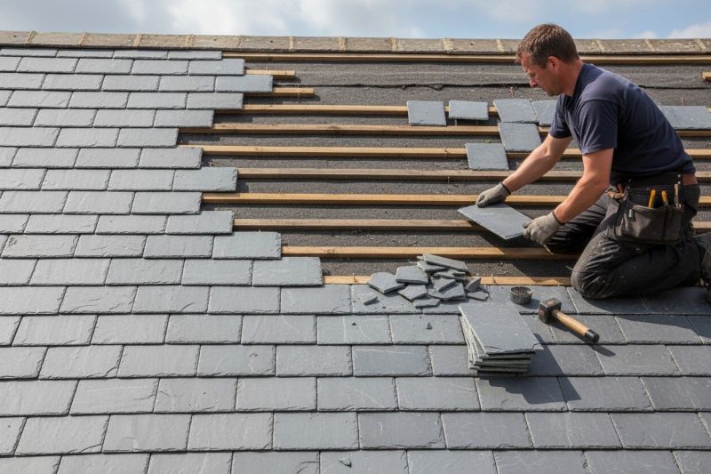 Slate Roof Repair in Woodbine, MD