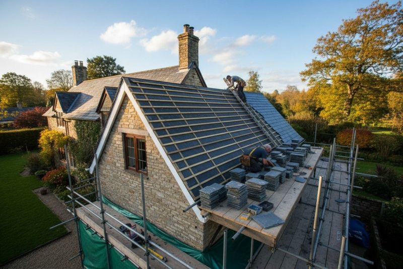 Slate Roof Replacement in Boyds, MD