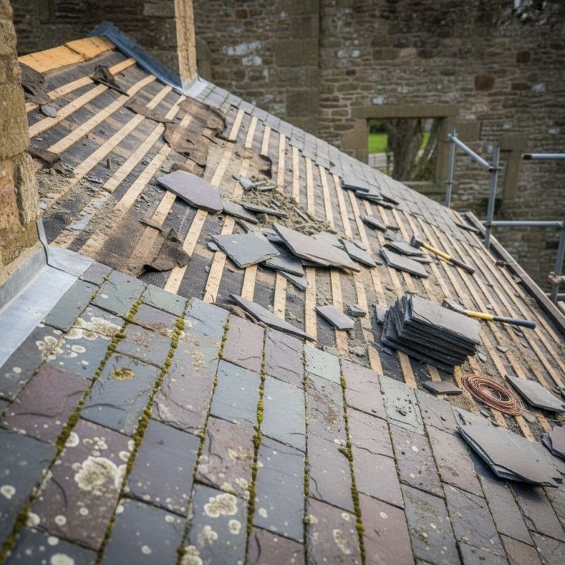 Slate Roof Replacement in Kensington, MD