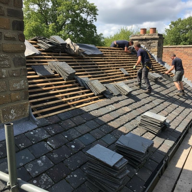 Slate Roof Replacement in Montgomery Village, MD