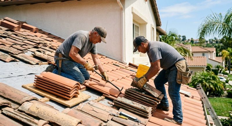 Spanish Tile Roof Repair in Sykesville, MD