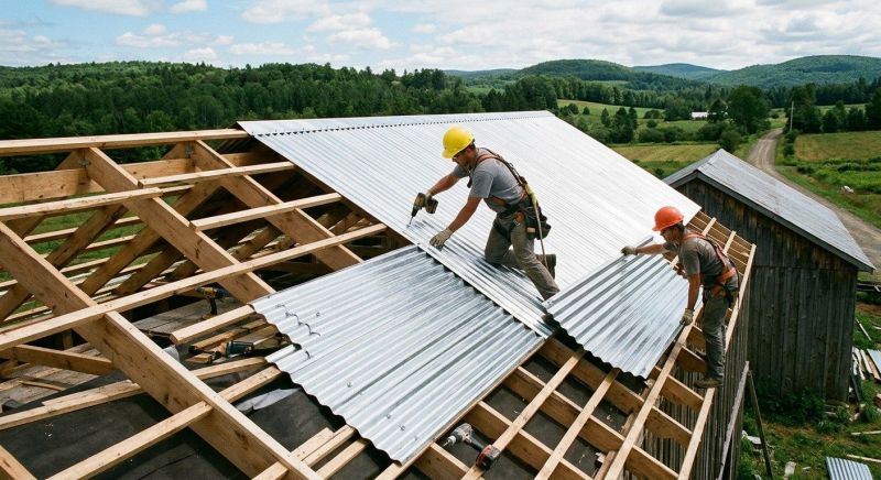 Steel Roof Installation in Sykesville, MD
