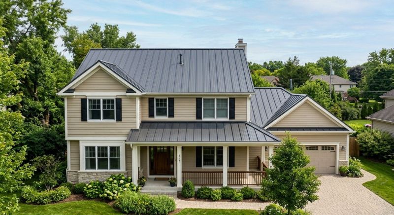 Steel Roof Replacement in Howard County, MD
