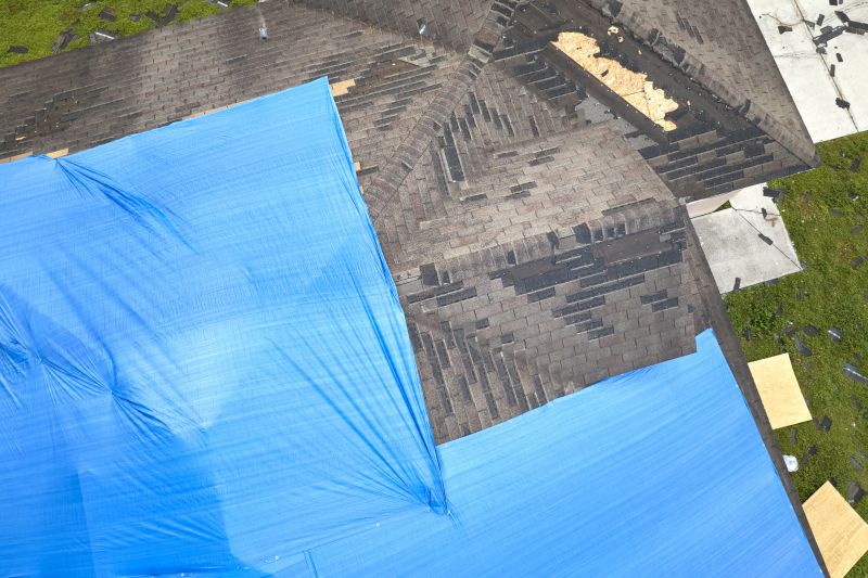 Storm Damage Roof Tarping in Sykesville, MD