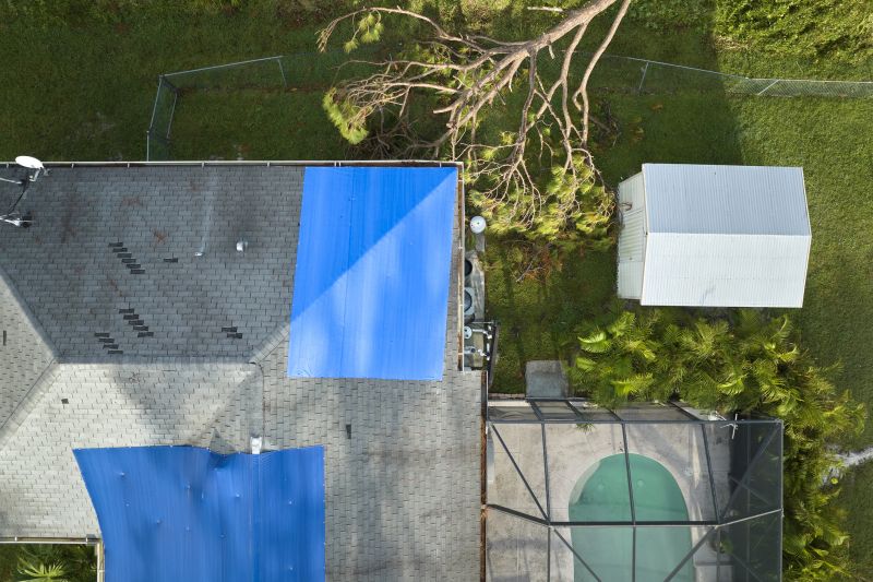 Storm Damage Roof Tarping in Sykesville, MD