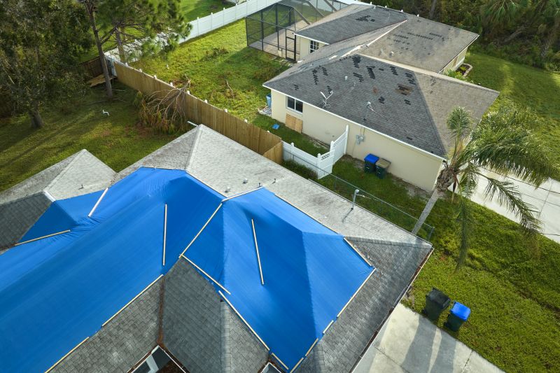 Storm Damage Roof Tarping in Sykesville, MD