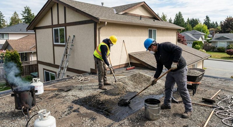 Tar And Gravel Roof Repair in Baltimore, MD
