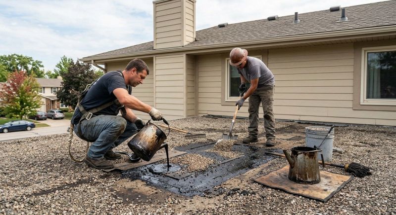 Tar And Gravel Roof Repair in Beltsville, MD