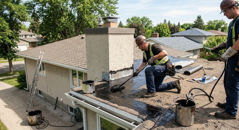 Tar And Gravel Roof Repair in Clarksburg, MD