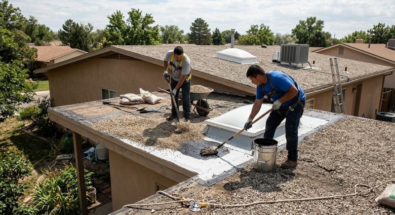 Tar And Gravel Roof Repair in Clarksville, MD