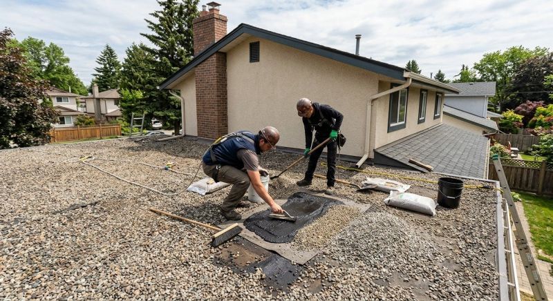 Tar And Gravel Roof Repair in Hanover, MD