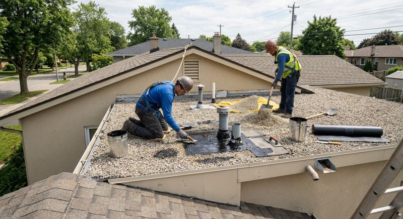 Tar And Gravel Roof Repair in Hyattsville, MD