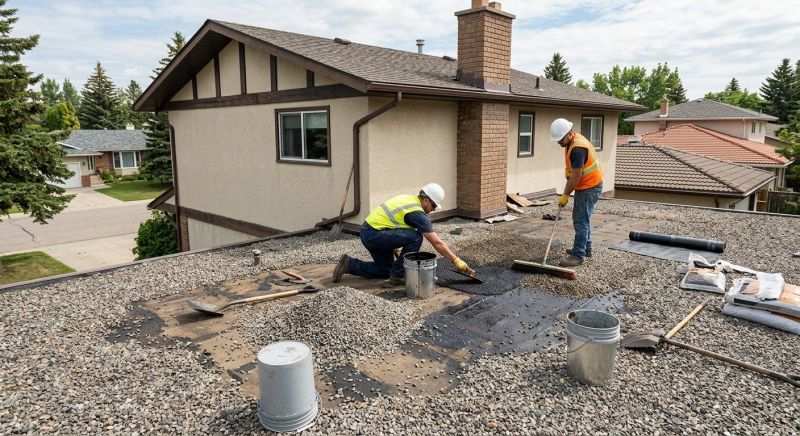 Tar And Gravel Roof Repair in Sykesville, MD