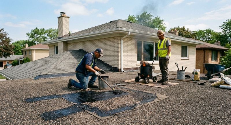 Tar Roof Repair in Gaithersburg, MD