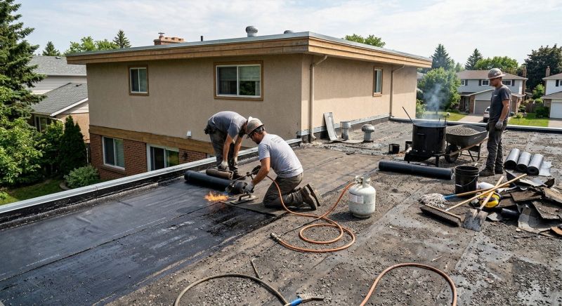 Tar Roof Repair in Howard County, MD