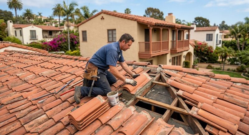 Tile Roof Repair in Hanover, MD