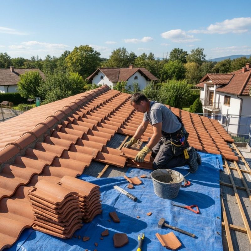 Tile Roof Repair in Sykesville, MD