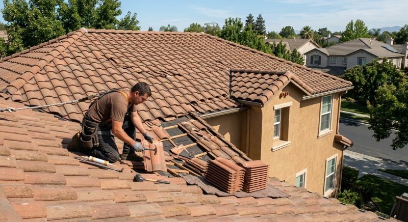 Tile Roof Repair in Montgomery Village, MD