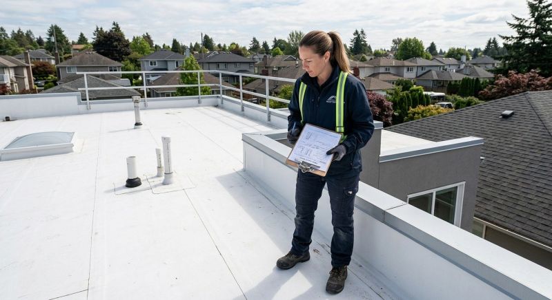 Tpo Roof Inspection in Sykesville, MD