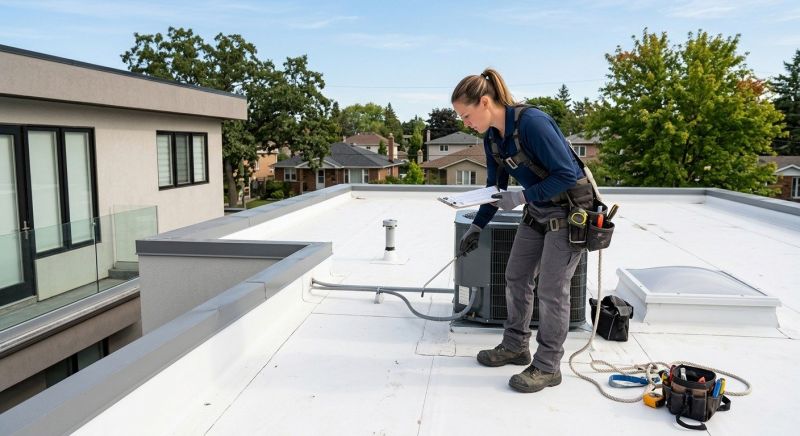 Tpo Roof Inspection in Sykesville, MD