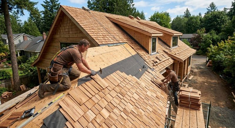 Wood Roofing Installation in Glen Burnie, MD