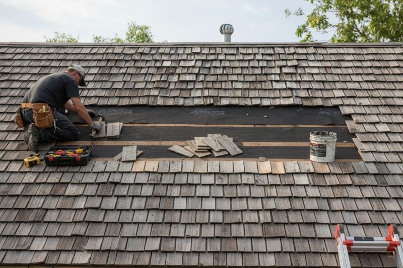 Wood Shake Roof Repair in Boyds, MD