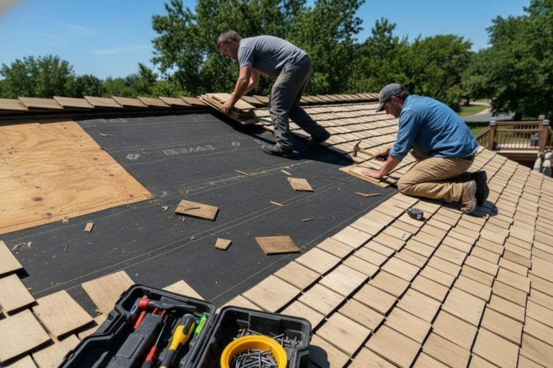 Wood Shake Roof Repair in Damascus, MD