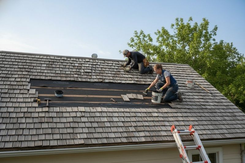 Wood Shake Roof Repair in Hampstead, MD