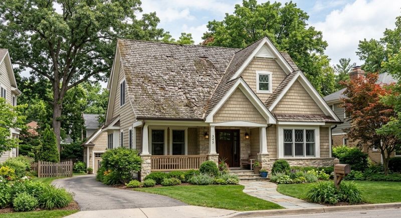 Wood Shake Roof Replacement in Silver Spring, MD